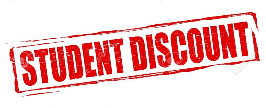 Student discount Rubber stamp with text student discount inside, vector illustration